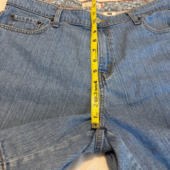Levi’s Relaxed 550 Blue Denim Jean Shorts Women’s Size 18 - Picture 9 of 11